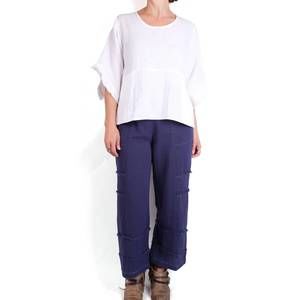 NEW TULIP CLOTHING chloe top in white